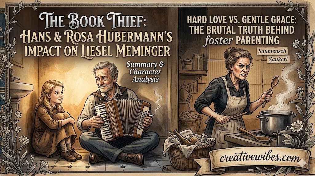 The Book Thief Summary & Character Analysis Hans and Rosa