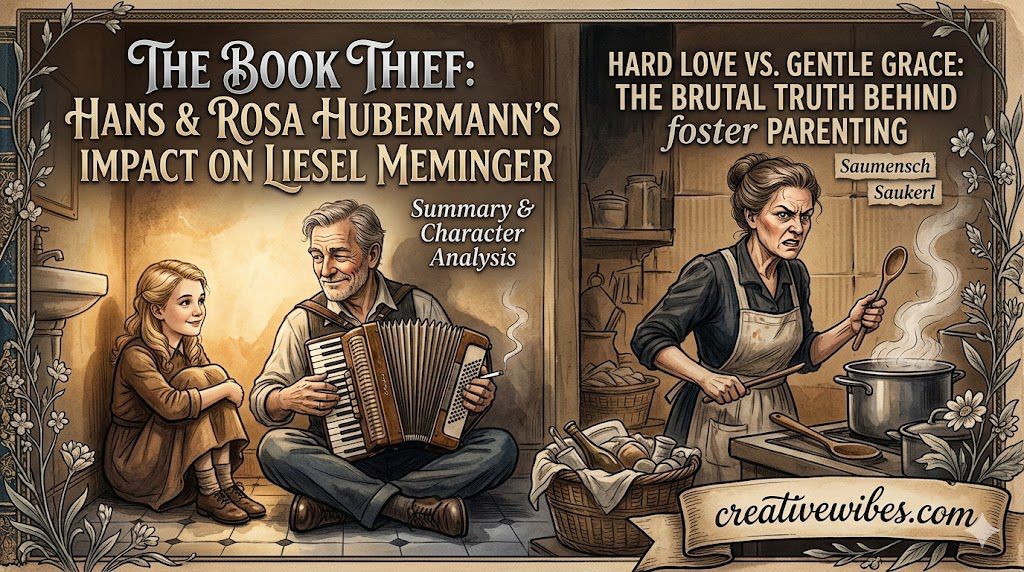 The Book Thief Summary & Character Analysis Hans and Rosa